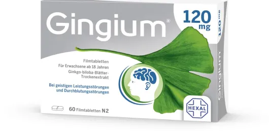 Gingium 120 mg 60 Filmtabletten