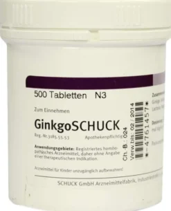 Ginkgoschuck 500 Tabletten