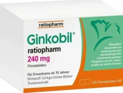 Ginkobil ratiopharm 240 mg 120 Filmtabletten