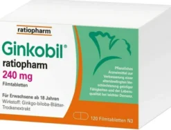 Ginkobil ratiopharm 240 mg 120 Filmtabletten