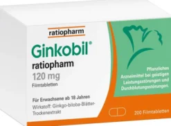 Ginkobil ratiopharm 120 mg 200 Filmtabletten