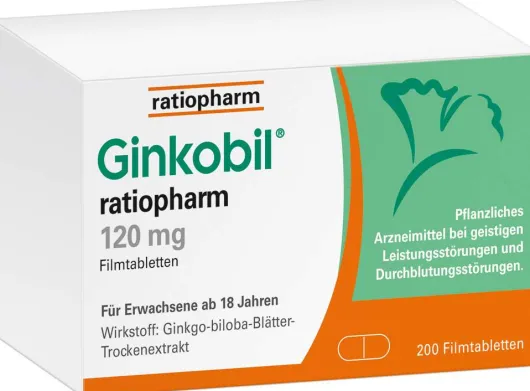 Ginkobil ratiopharm 120 mg 200 Filmtabletten