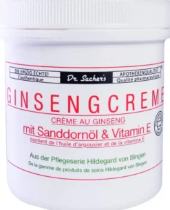 Ginseng Creme Mit Sanddornöl und Vitamin E 250 ml