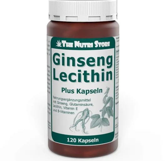 Ginseng Lecithin Plus 120 Kapseln