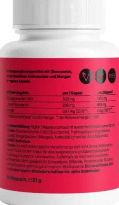 Glucosamin 500 mg 90 Kapseln