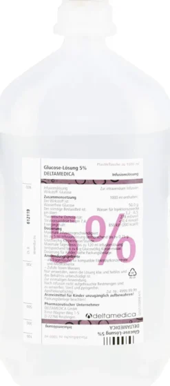 Glucose 5% Alleman 10x1000 ml Infusionslösung