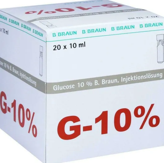 Glucose 10% Braun Mini Plasco Connect in