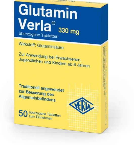 Glutamin Verla Dragees 50 Überzogene Tabletten