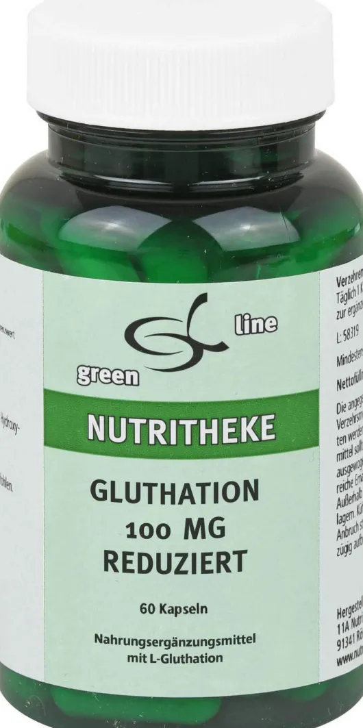 Glutathion Red 100 mg Reduziert 60 Kapseln