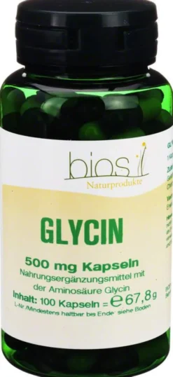 Glycin 500 mg Bios Kapseln