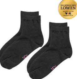 GoBunion Socken mit Zehenspreizer 39-42 schwarz, 2 Paar
