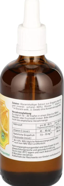 Grapefruit Kern Extrakt Pur 100 ml Extrakt