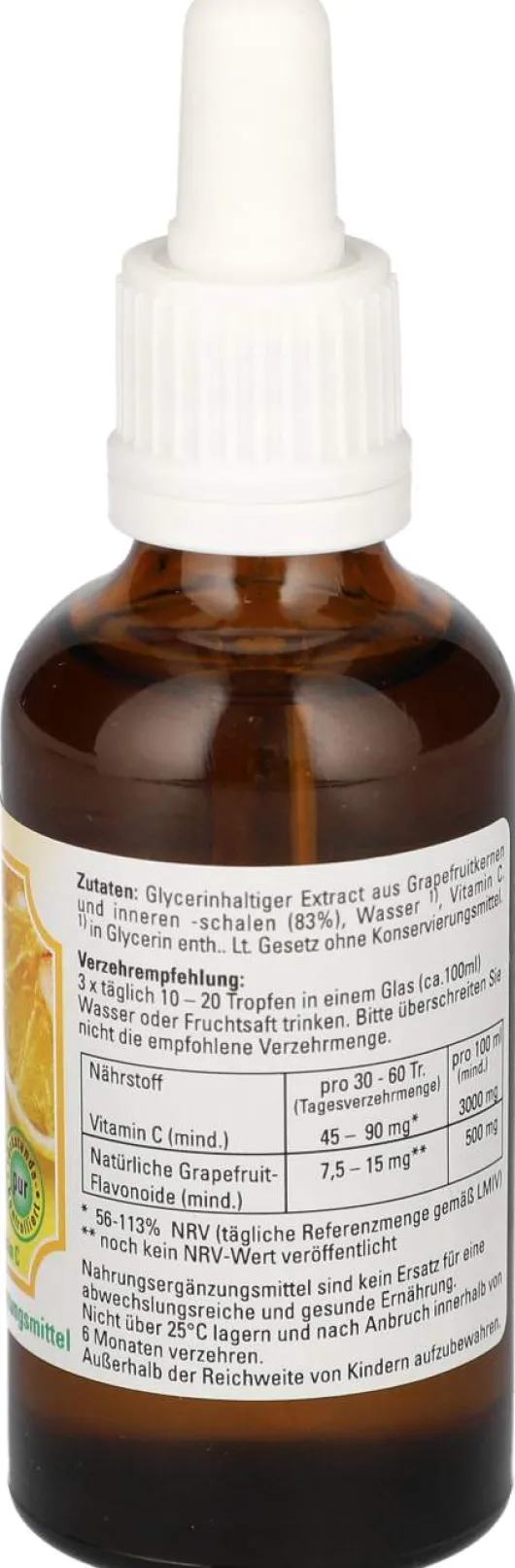 Grapefruit Kern Extrakt Pur 50 ml Extrakt