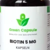 Green Capsule Biotin 5 mg Kapseln 90 Stück