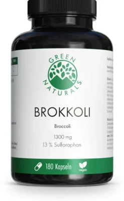 Green Naturals Brokkoli+13% Sulforaphan 180 Kapseln