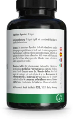Green Naturals Bromelain 500 mg Vegan 150 Kapseln