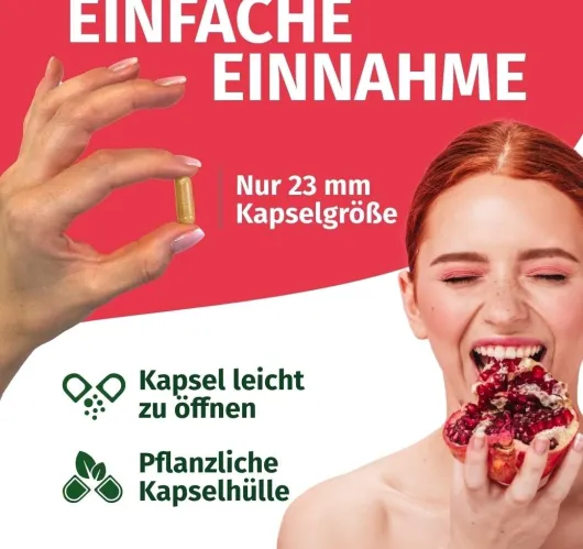 Green Naturals Granatapfel+40% Ellagsäure 180 Kapseln