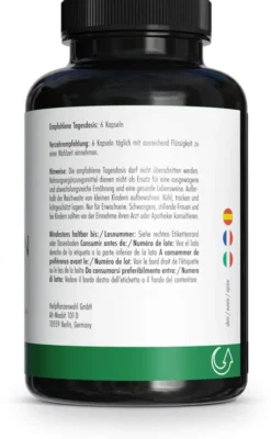 Green Naturals L-Arginin Base 4500 mg vegan 180 Kapseln
