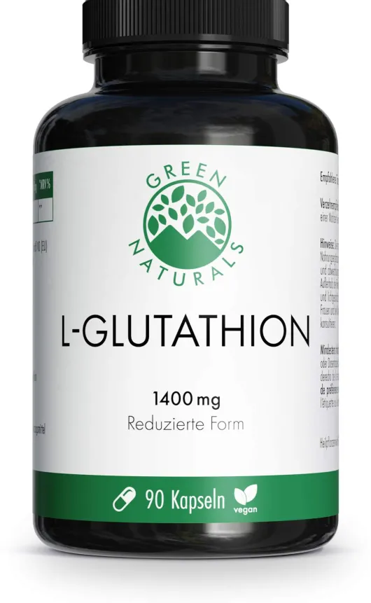 Green Naturals L-Glutathion 1400 mg vegan 90 Kapseln
