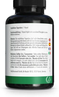 Green Naturals Mönchspfeffer 20mg Hochdosiert 180 Kapseln