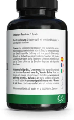 Green Naturals Myo-Inositol 2025 mg und D-Chiro 225 mg 120 Kapseln