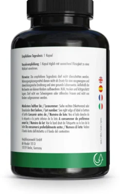Green Naturals Rhodiola Rosea 500 mg Hochdosiert 120 Kapseln