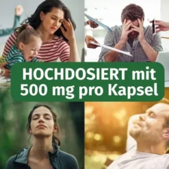Green Naturals Rhodiola Rosea 500 mg Hochdosiert 120 Kapseln