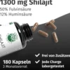 Green Naturals Shilajit 1300 mg 180 Kapseln