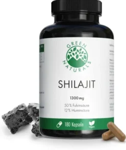 Green Naturals Shilajit 1300 mg 180 Kapseln
