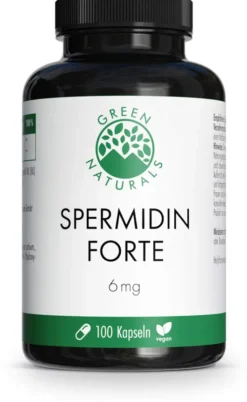Green Naturals Spermidin Forte 6 mg vegan 100 Kapseln