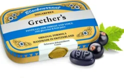 Grether s Pastilles Blackcurrant Zuckerfrei Dose 60 G