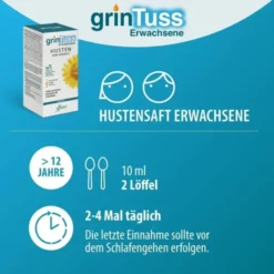 Grintuss Erwachsenen Hustensaft 128 ml