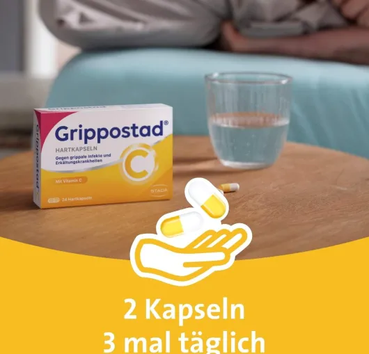 Grippostad C 24 Kapseln