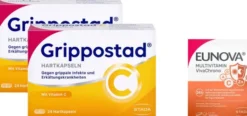 Grippostad C 2 x 24 Kapseln + gratis Eunova VivaChrono 2 x 10 Tabletten