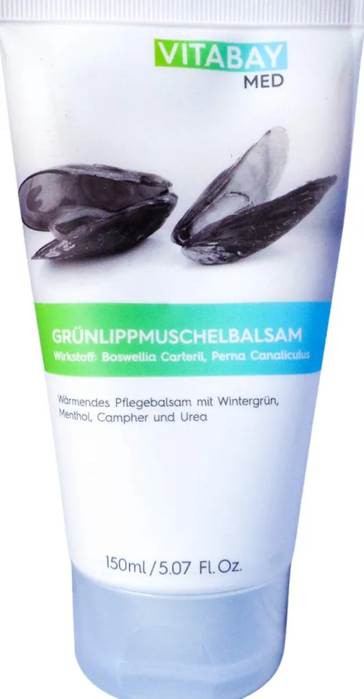 Grünlippmuschel Balsam Boswellia Kiefer+menthol