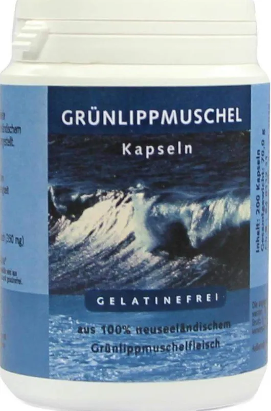 Grünlipp Muschel 200 Kapseln