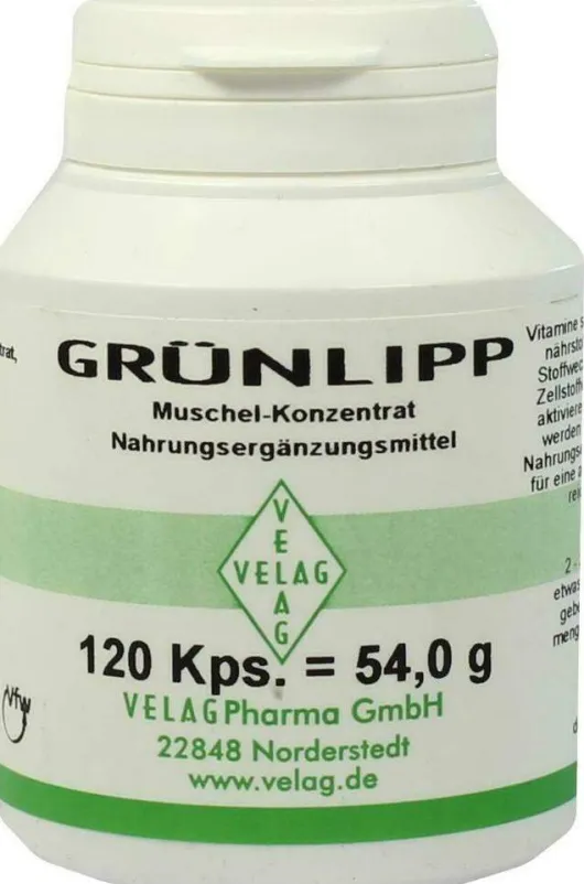 Grünlipp Muschel Konzentrat Kapseln