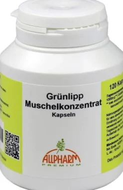 Grünlipp Muschel Konzentrat 500 mg 120 Kapseln