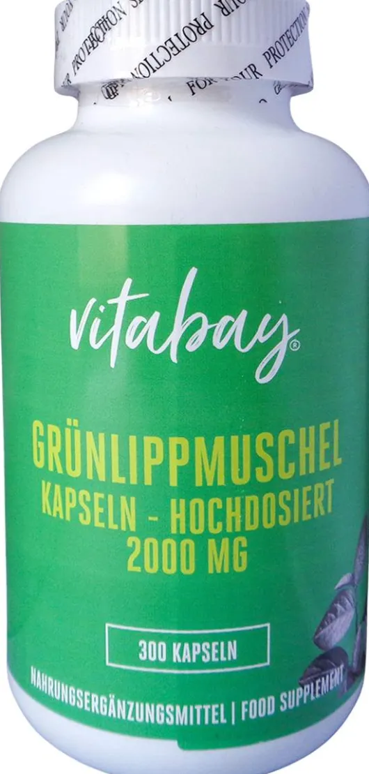 Grünlippmuschel 2000 mg Hochdosiert Kapseln