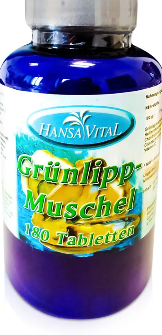 Grünlipp Muschel Tabletten