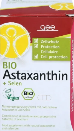 Gse Astaxanthin+selen Bio Kapseln 45 Stück