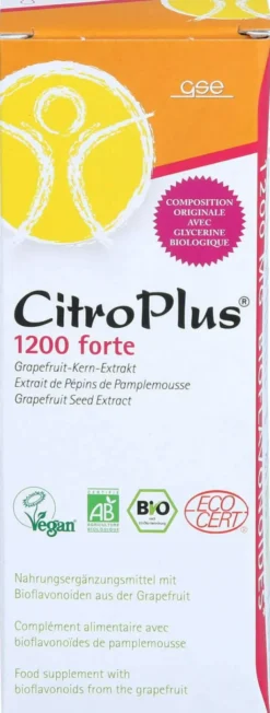Gse Citroplus 1200 Forte Bio Grapefruitkernextrakt 100 ml