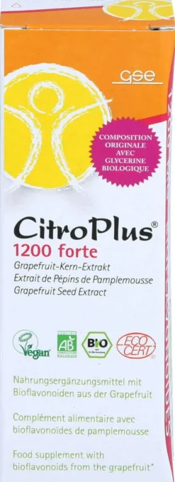 Gse Citroplus 1200 Forte Bio Grapefruitkernextrakt 50 ml