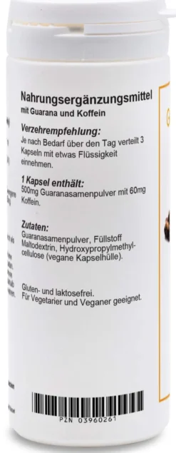 Guarana Kapseln 90 Kapseln