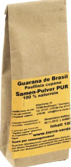 Guarana Pulver 100 G Pulver