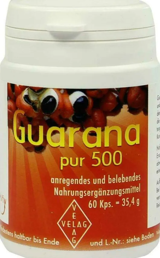Guarana Pur 500 60 Kapseln
