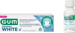GUM Original White Zahnpasta 75 ml + gratis Paroex 0,06 CHX Mundspülung 30 ml