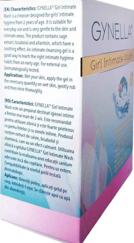 Gynella Girl Intimate Wash Gel Mit Dosierpumpe