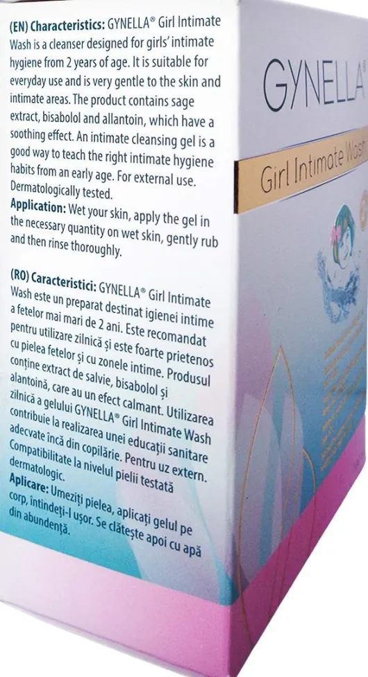 Gynella Girl Intimate Wash Gel Mit Dosierpumpe