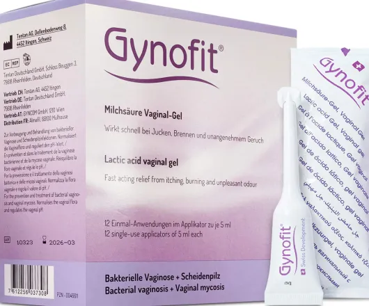 Gynofit Vaginalgel mit Milchsäure 12 x 5 ml